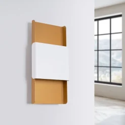 Kinkiet DURLIN złoty/biały