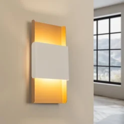 Kinkiet DURLIN złoty/biały