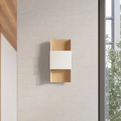 Kinkiet DURLIN złoty/biały