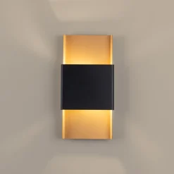 Kinkiet DURLIN złoty/czarny