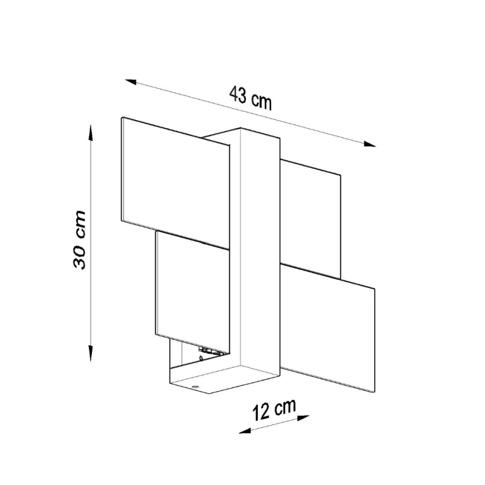 Kinkiet FENIKS 1 biały