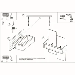 Kinkiet FENIKS 1 biały