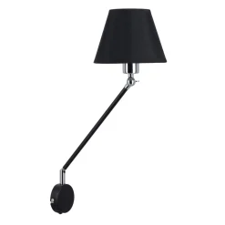 Kinkiet Filly 1x40W E27 czarny matowy