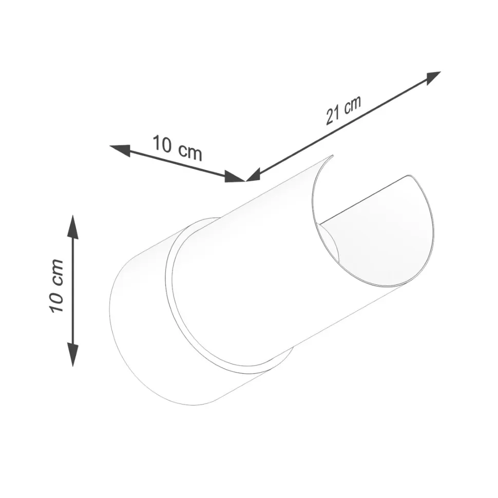 Kinkiet FLASH biały