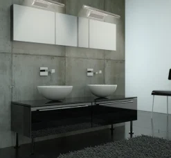 Kinkiet Forte LED 2 5W LED rurka okrągła  satyna