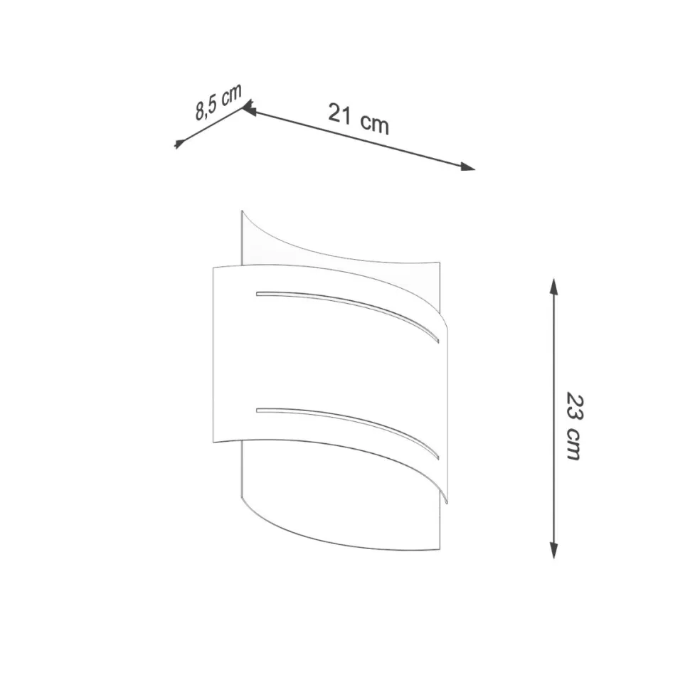 Kinkiet HESTIA biały