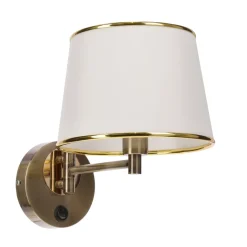 Kinkiet Ibis 1x40W E14 patyna