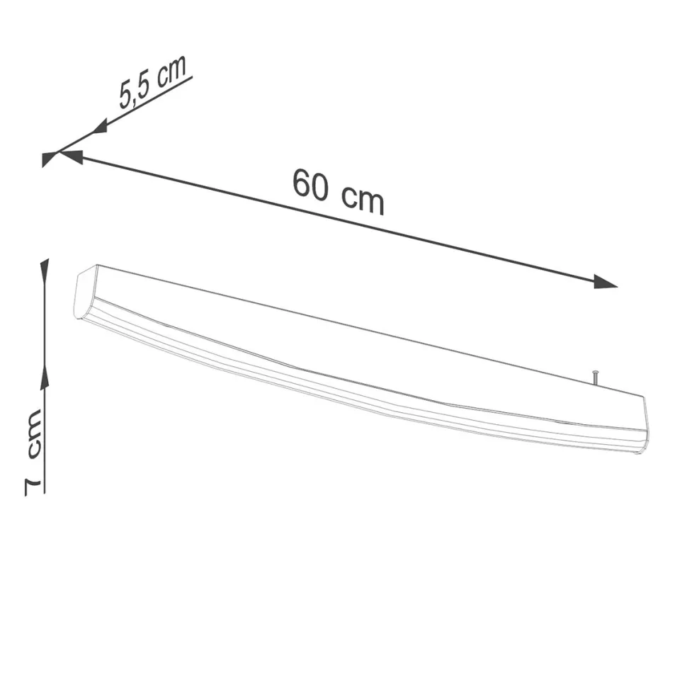 Kinkiet JORUN biały LED 4000K