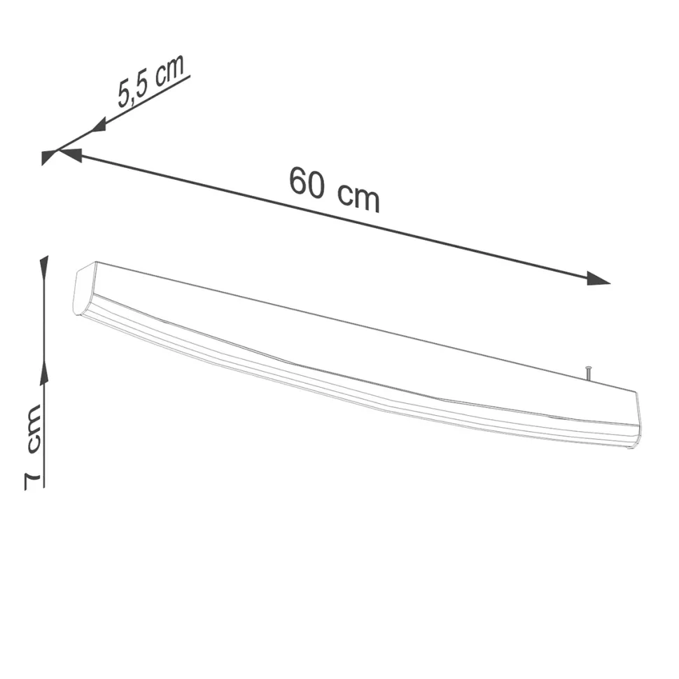 Kinkiet JORUN biały LED 4000K