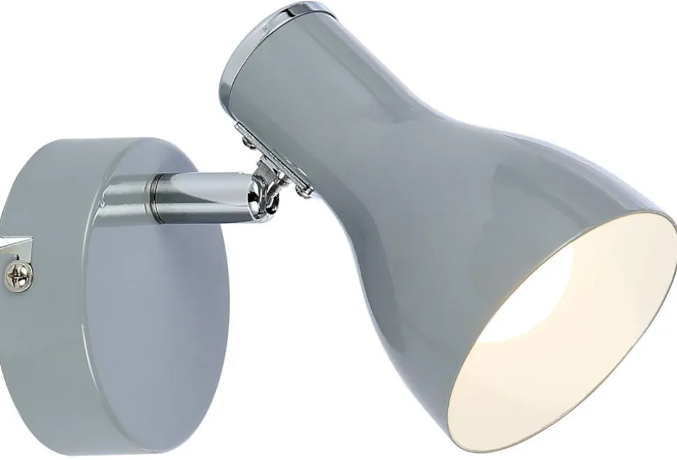 Kinkiet Julie 1x40W E14 szary