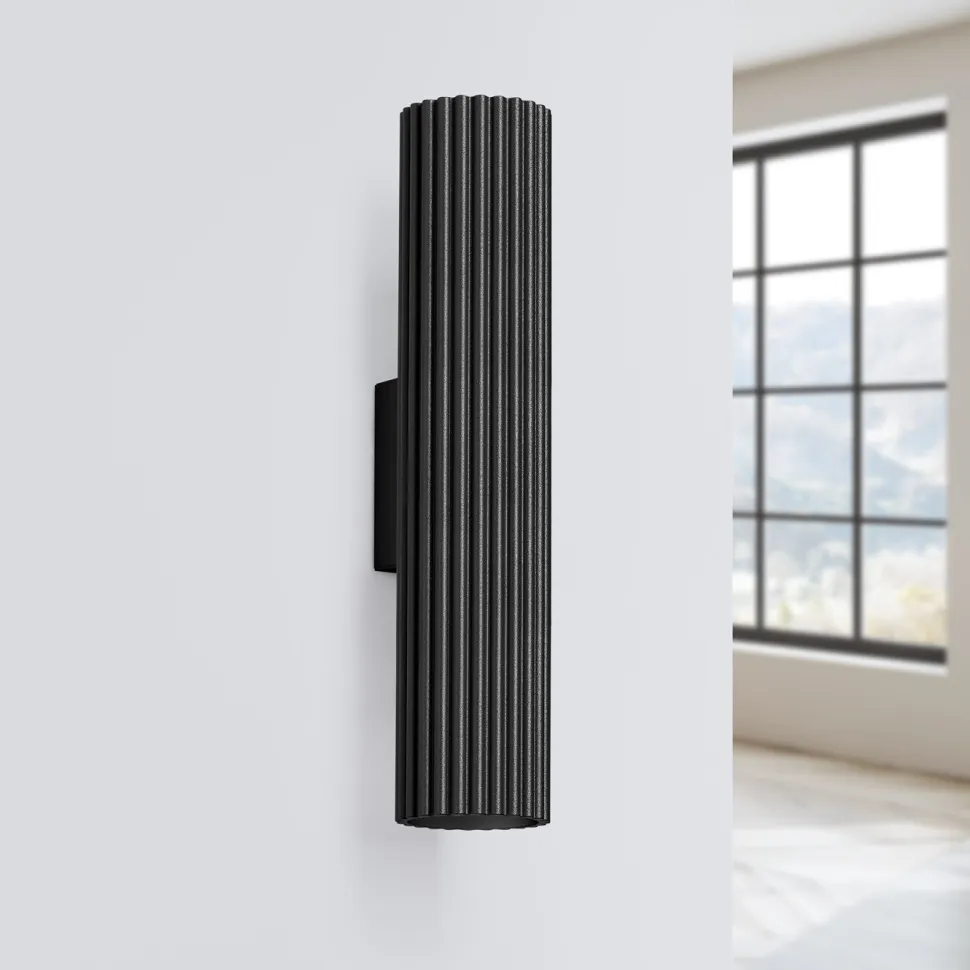 Kinkiet KARBON 30 czarny