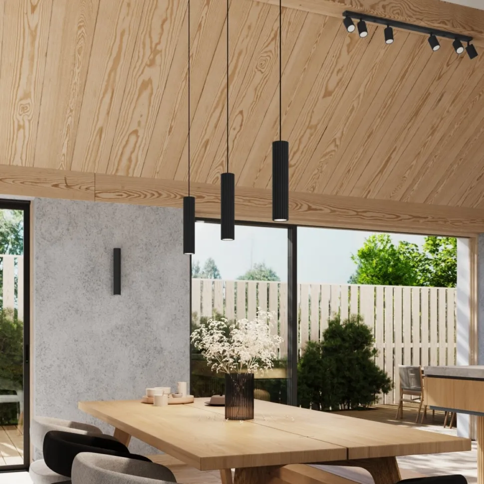 Kinkiet KARBON 30 czarny