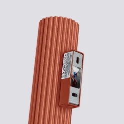 Kinkiet KARBON 30 ochra czerwona