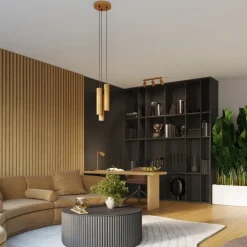 Kinkiet KARBON 20 złoty