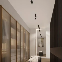 Kinkiet KARBON czarny