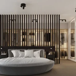 Kinkiet KARBON czarny