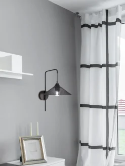 Kinkiet Kiruna Czarny