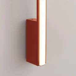 Kinkiet LAGOM 150 ochra czerwona LED  3000K