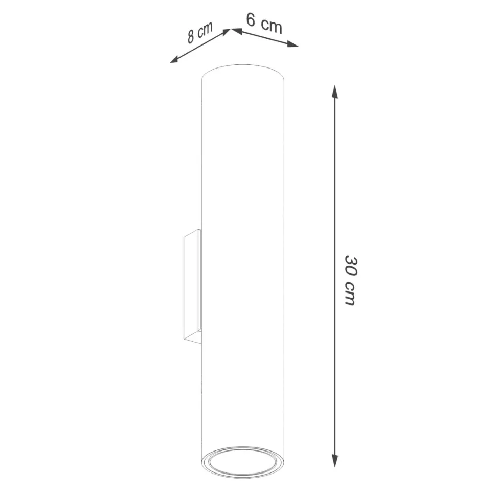 Kinkiet LAGOS 2 beżowy