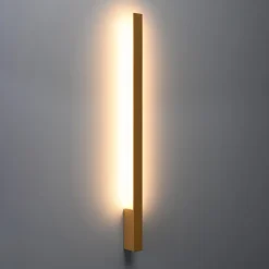 Kinkiet LAHTI L złoty LED 3000K