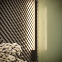 Kinkiet LAHTI M czarny LED 3000K