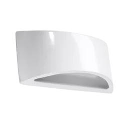 Kinkiet lakierowany VIXEN biały połysk