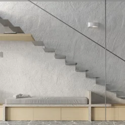 Kinkiet lakierowany VIXEN biały połysk