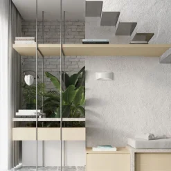 Kinkiet lakierowany VIXEN biały połysk