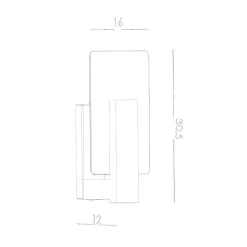 Kinkiet LAPPO biały