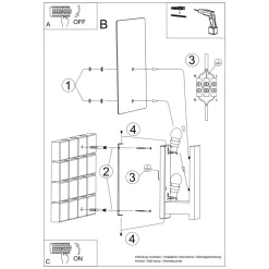 Kinkiet LAPPO biały