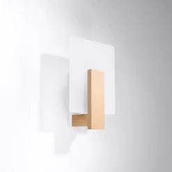 Kinkiet LAPPO naturlane drewno