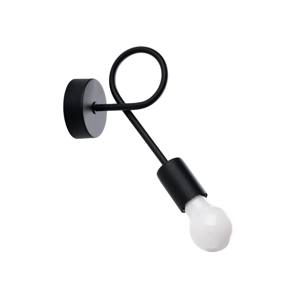 Kinkiet LEVAR czarny