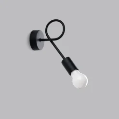 Kinkiet LEVAR czarny