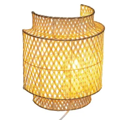 Kinkiet Liby naturalny bambus