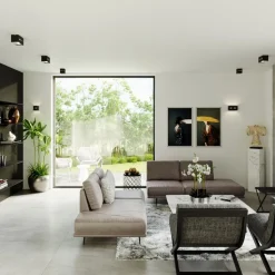 Kinkiet LOBO MAXI czarny