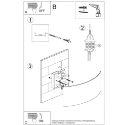 Kinkiet MAGNUS biały