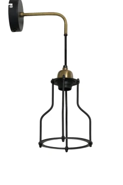 Kinkiet Marcia matowy czarny/antyczny br