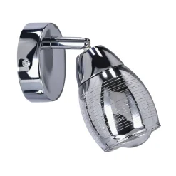 Kinkiet Milton 1x10W E14 chrom