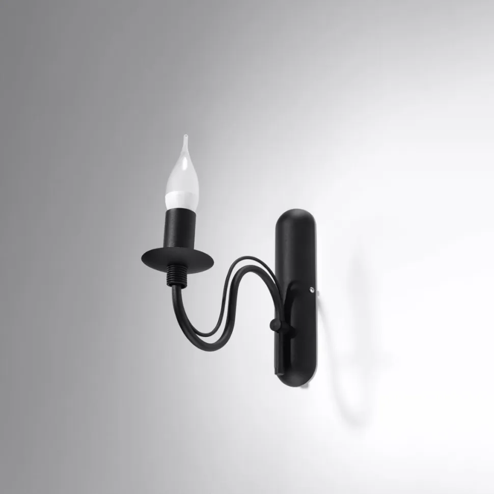 Kinkiet MINERWA czarny