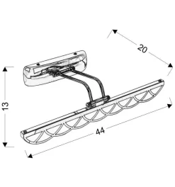 Kinkiet Move 6W LED chromowy 4000K