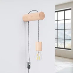 Kinkiet NIMBI E27 z włącznikiem