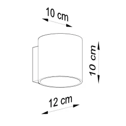 Kinkiet ORBIS 1 biały