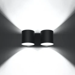 Kinkiet ORBIS 2 czarny