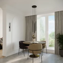 Kinkiet PASTELO 2 czarny