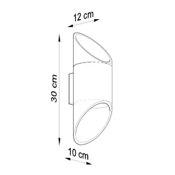 Kinkiet PENNE 30 biały