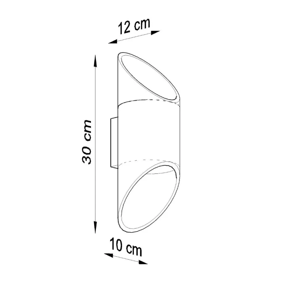 Kinkiet PENNE 30 biały