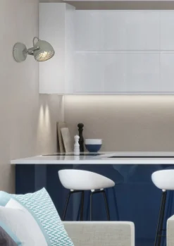 Kinkiet Pent 1x50W GU10 betonowy szary