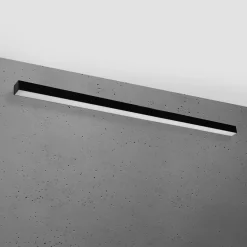 Kinkiet PINNE 150 czarny 3000K