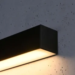 Kinkiet PINNE 117 czarny 3000K