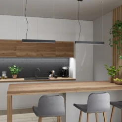 Kinkiet PINNE 200 czarny 4000K